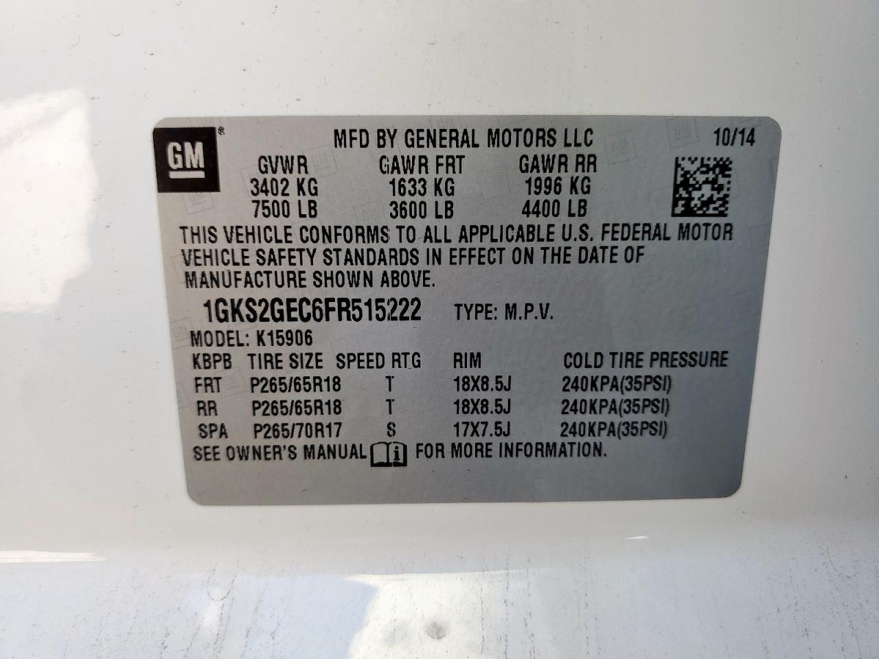 GMC Yukon K1500 Sle Image 10