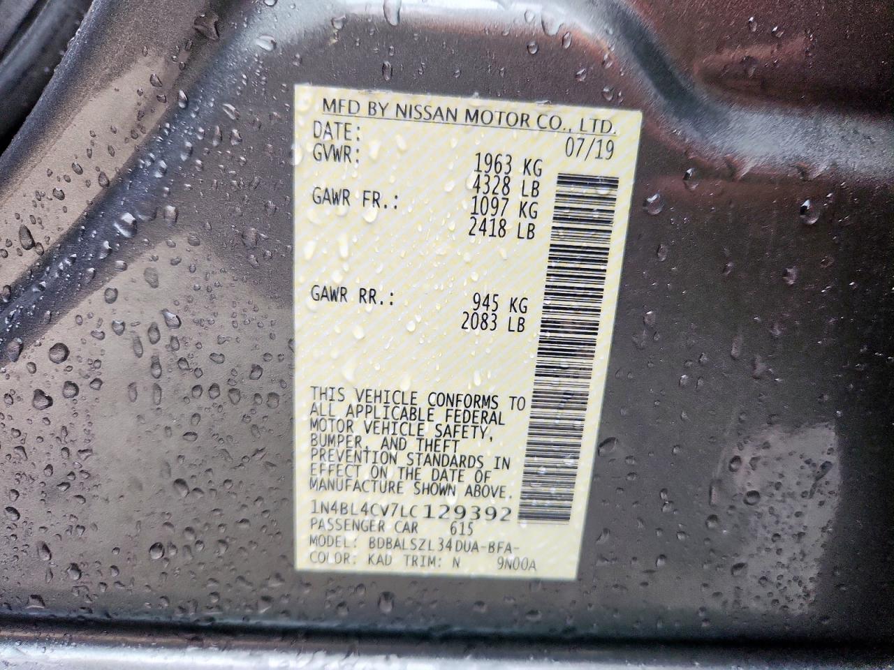 Nissan Altima Sr Image 2