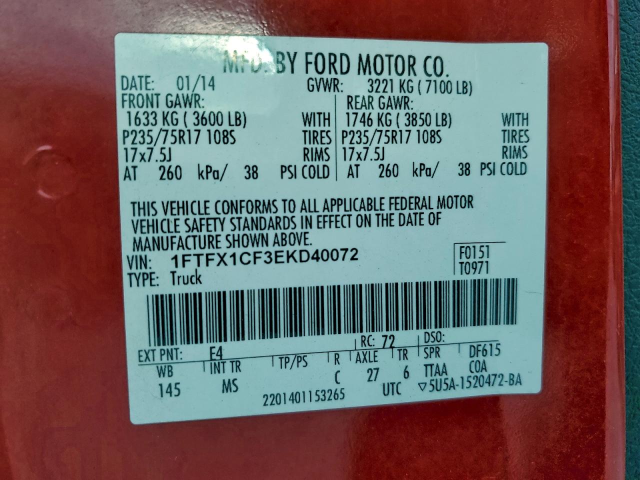 Ford F-150 Super Cab Image 12