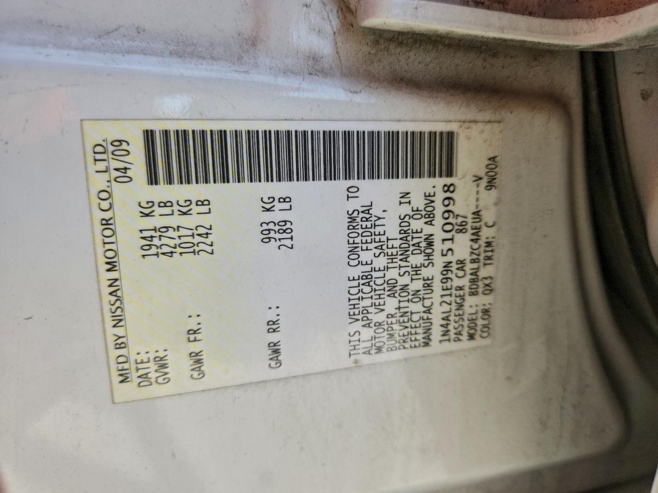 Nissan Altima 2.5 Image 9